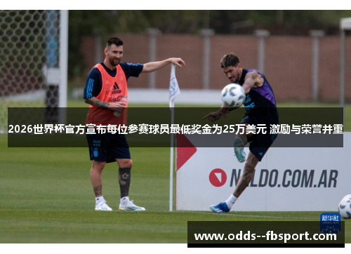 2026世界杯官方宣布每位参赛球员最低奖金为25万美元 激励与荣誉并重